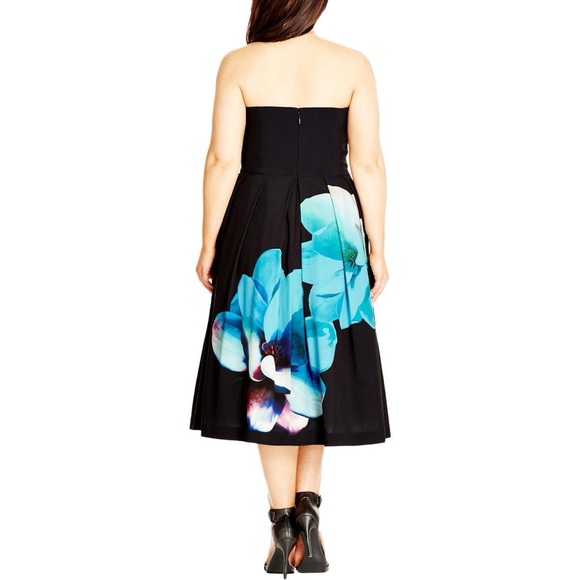 City Chic Bloom Convertible Dress - Picture 2 of 9